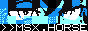 a button linking to the website msx horse. text on the bottom reads msx horse, and the top is blue with a picture of a donkey fursona.