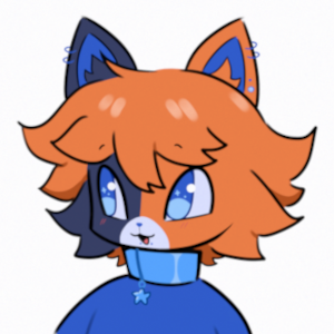 my fursona, a calico cat