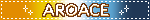 a blinkie that says aroace